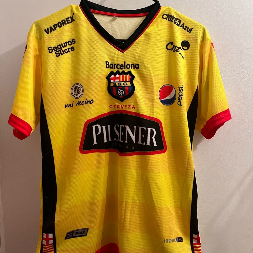 Barcelona SC Yellow Soccer Jersey